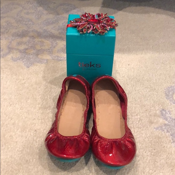red diamond tieks size 6